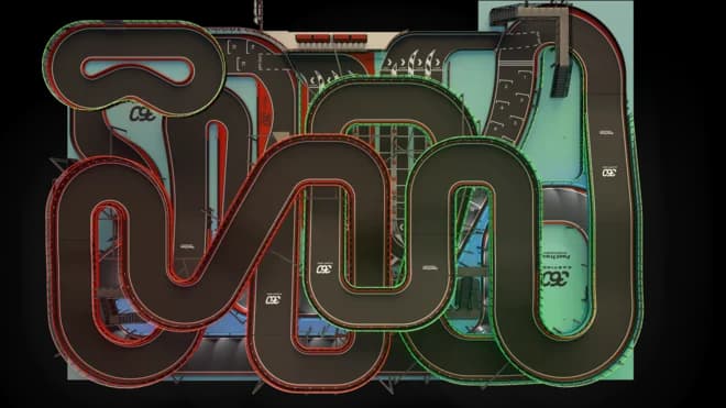 Track leaderboard display